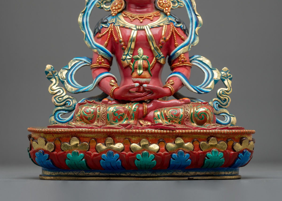 Amitayus Meditation Altar Statue | Buddha of Infinite Life and Longevity