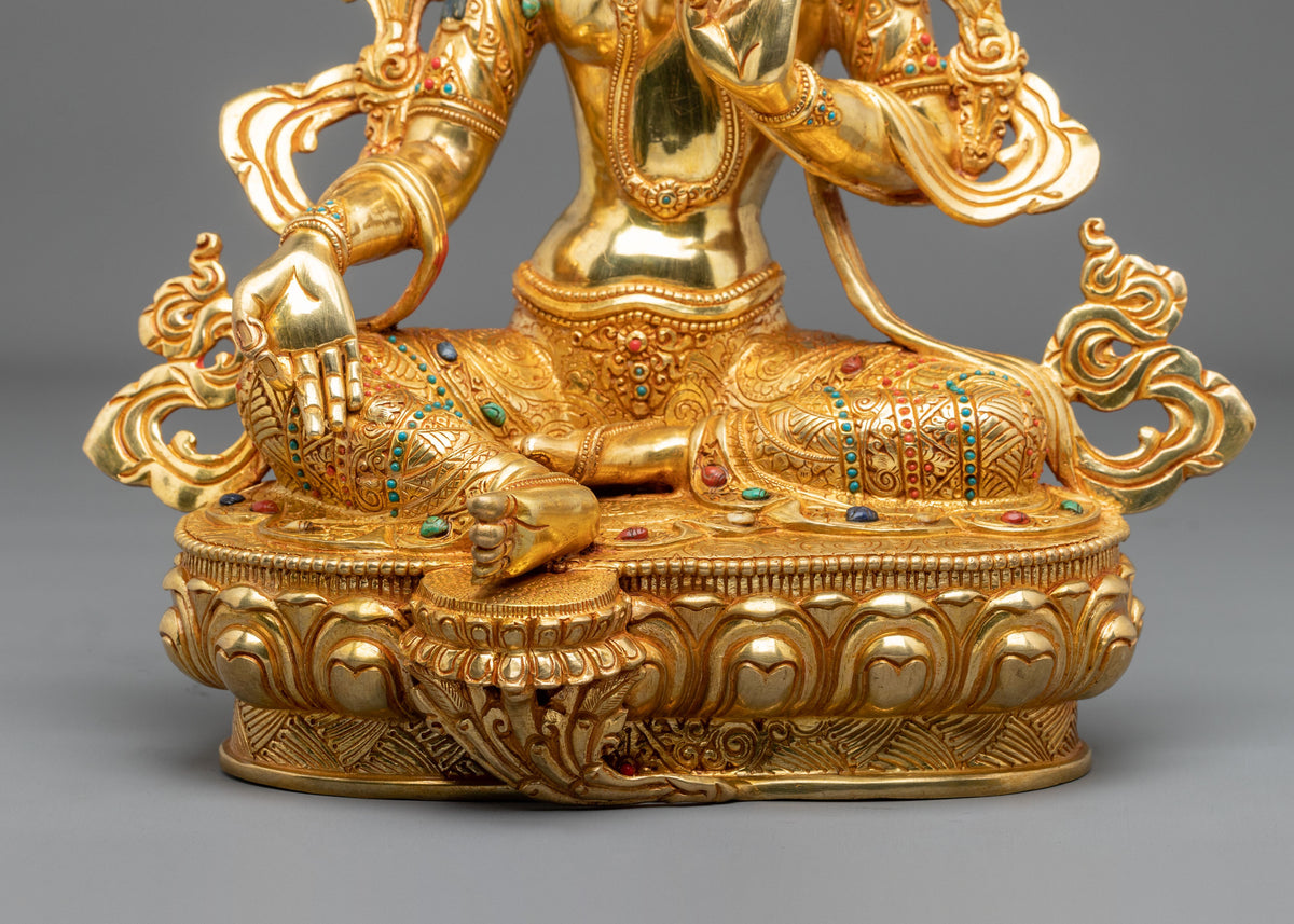 Green Tara Statue | The Timeless Radiance of Enlightened Compassion