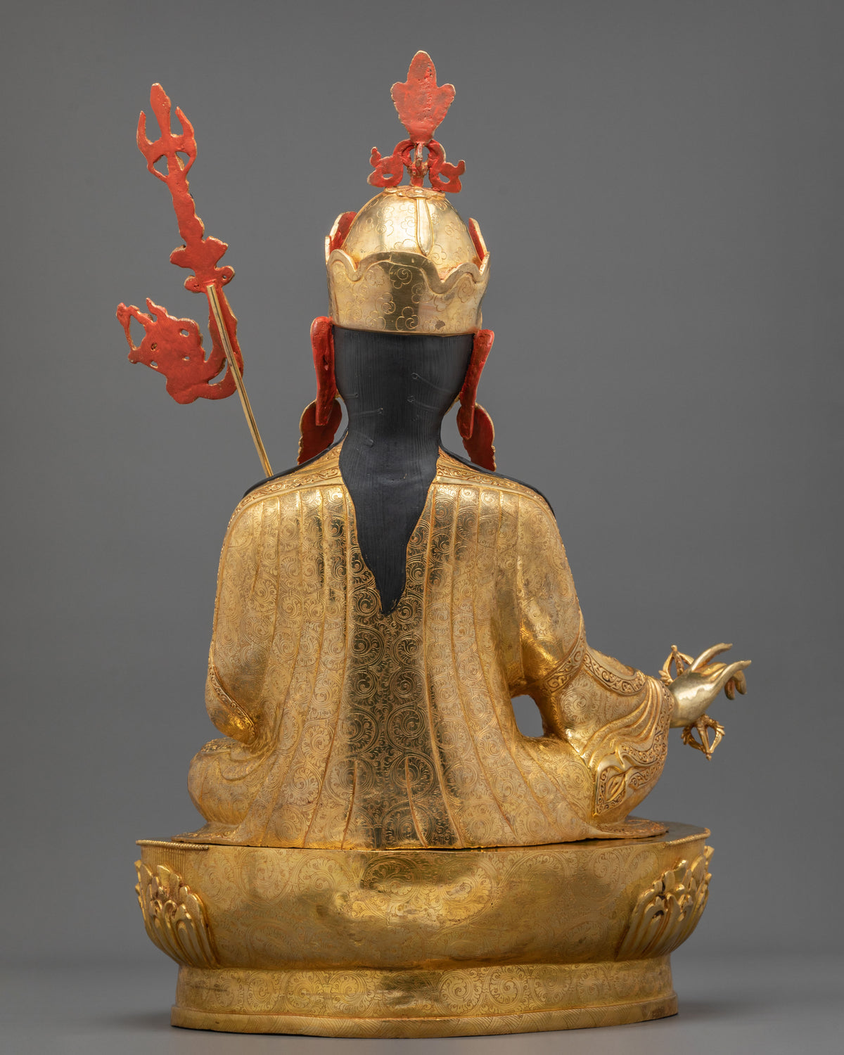 Guru Rinpoche Spiritual Statue | Lotus Born Master of Vajrayana Buddhism