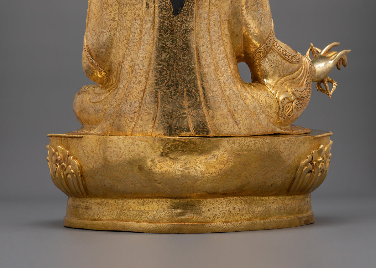 Guru Rinpoche Spiritual Statue | Lotus Born Master of Vajrayana Buddhism