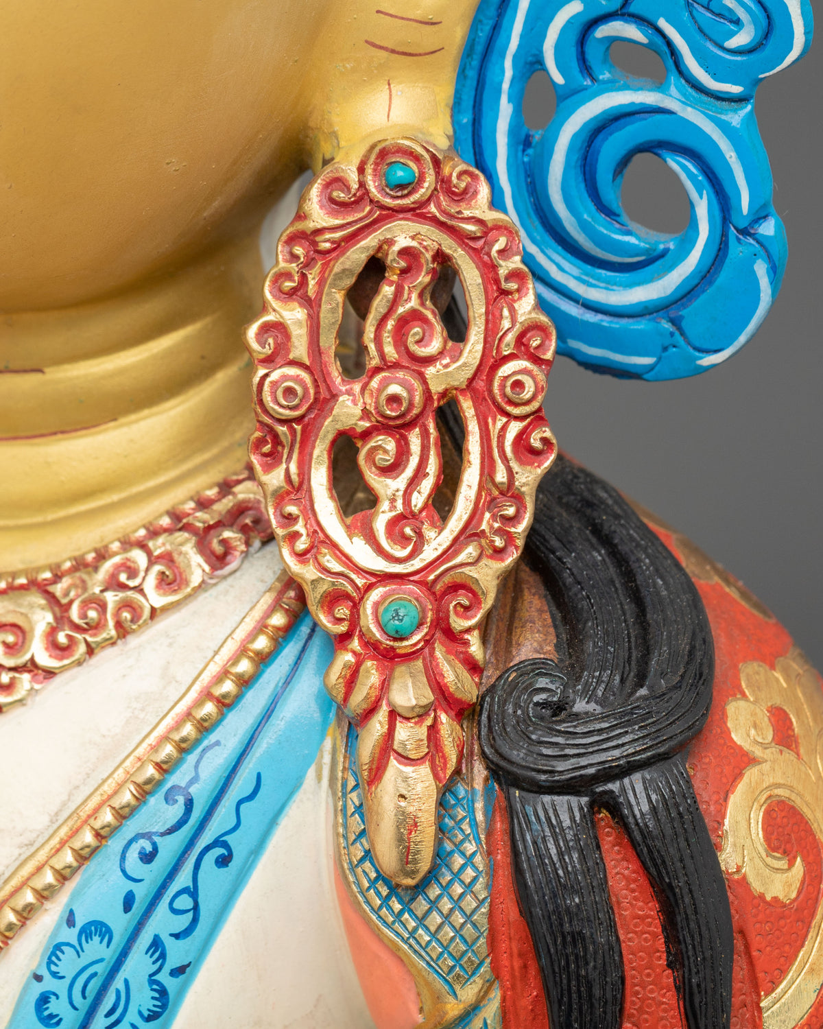 Vajrasattva Meditation Practice Statue | Buddhist Purification Figure