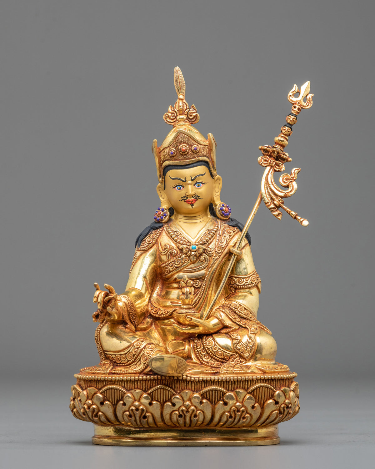 Guru Rinpoche Lotus Born Vajra Master Statue