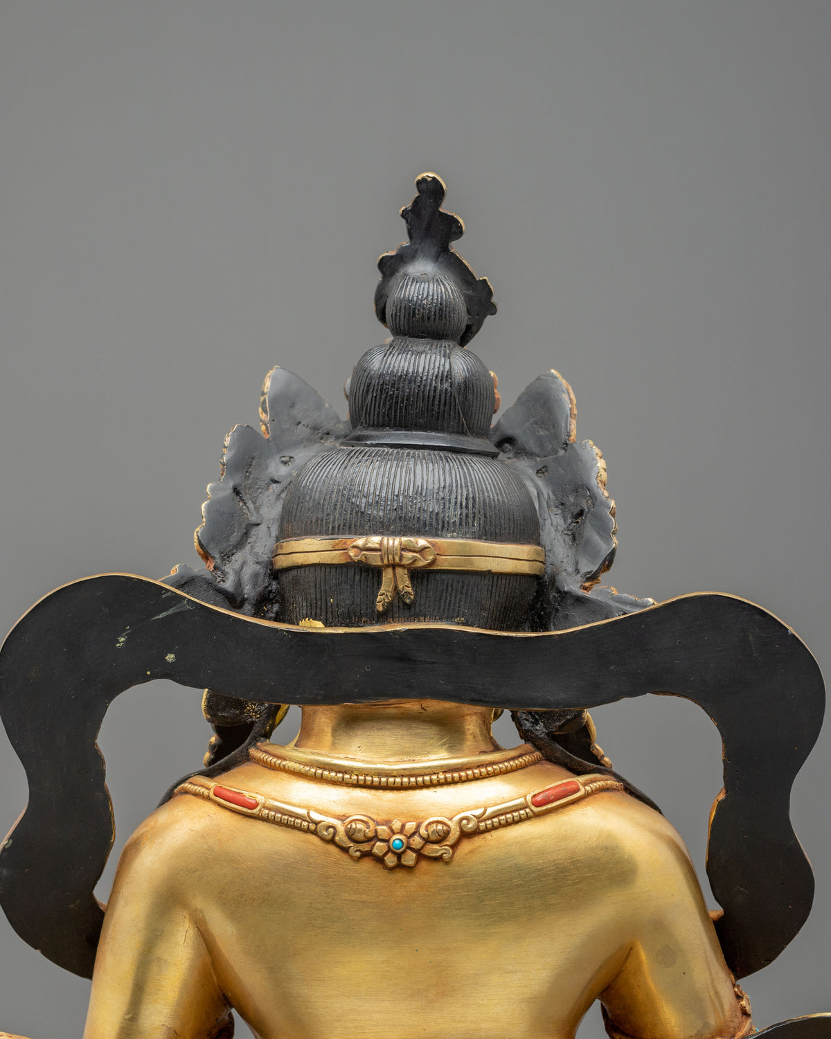Dzambhala Figurine | Handcrafted Copper Wealth Form