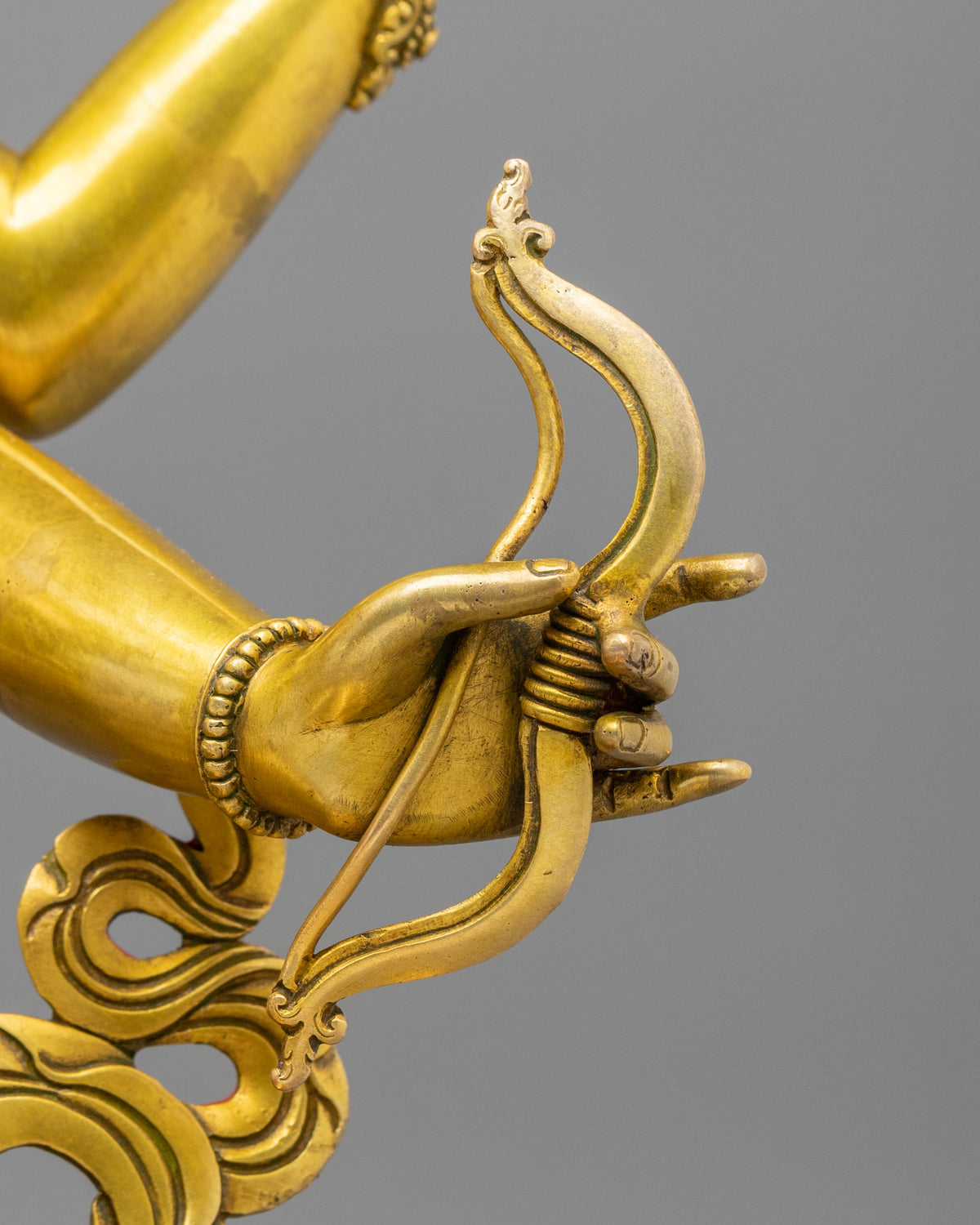 Namgyalma Sculpture | 24K Gold Gilded Tibetan Buddhist Deity Artwork