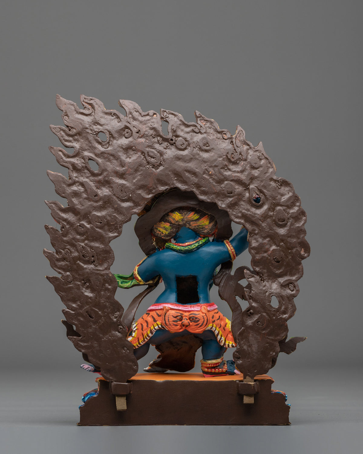 Vajrapani Wrathful Buddhist Statue | Tibetan Meditation Altar Decor