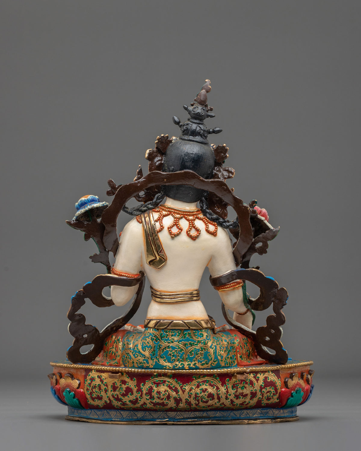 White Tara Meditation Altar Statue | Buddhist Deity of Compassion