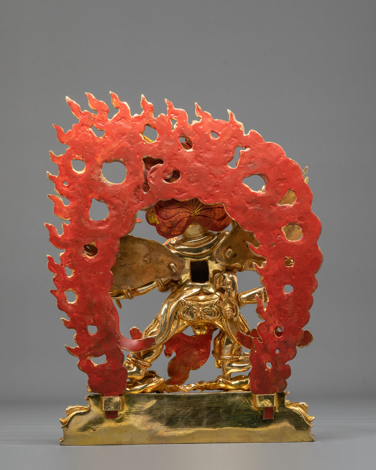 Wrathful Deity Vajrakilaya Sculpture: Purification and Protection
