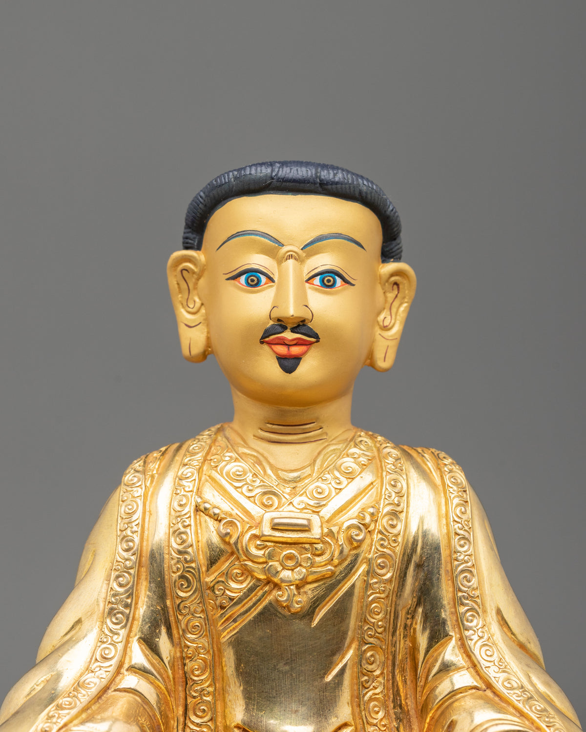 Marpha Kagyu Lineage Master Statue | Tibetan Buddhist Artwork