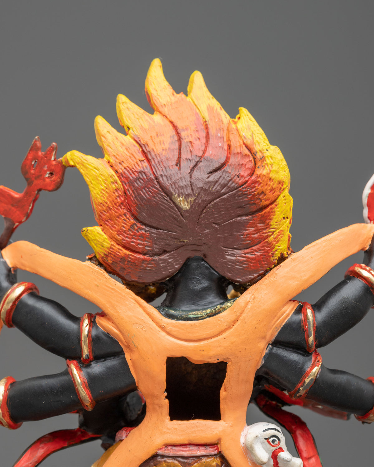 Six-Armed Mahakala Sculpture | Buddhist Protector