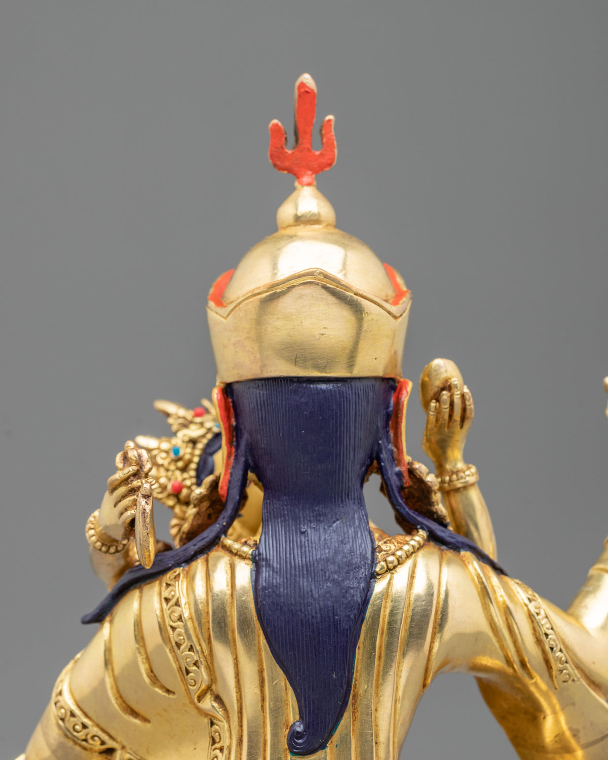 Guru Rinpoche With Consort | Sacred Vajrayana Sculpture