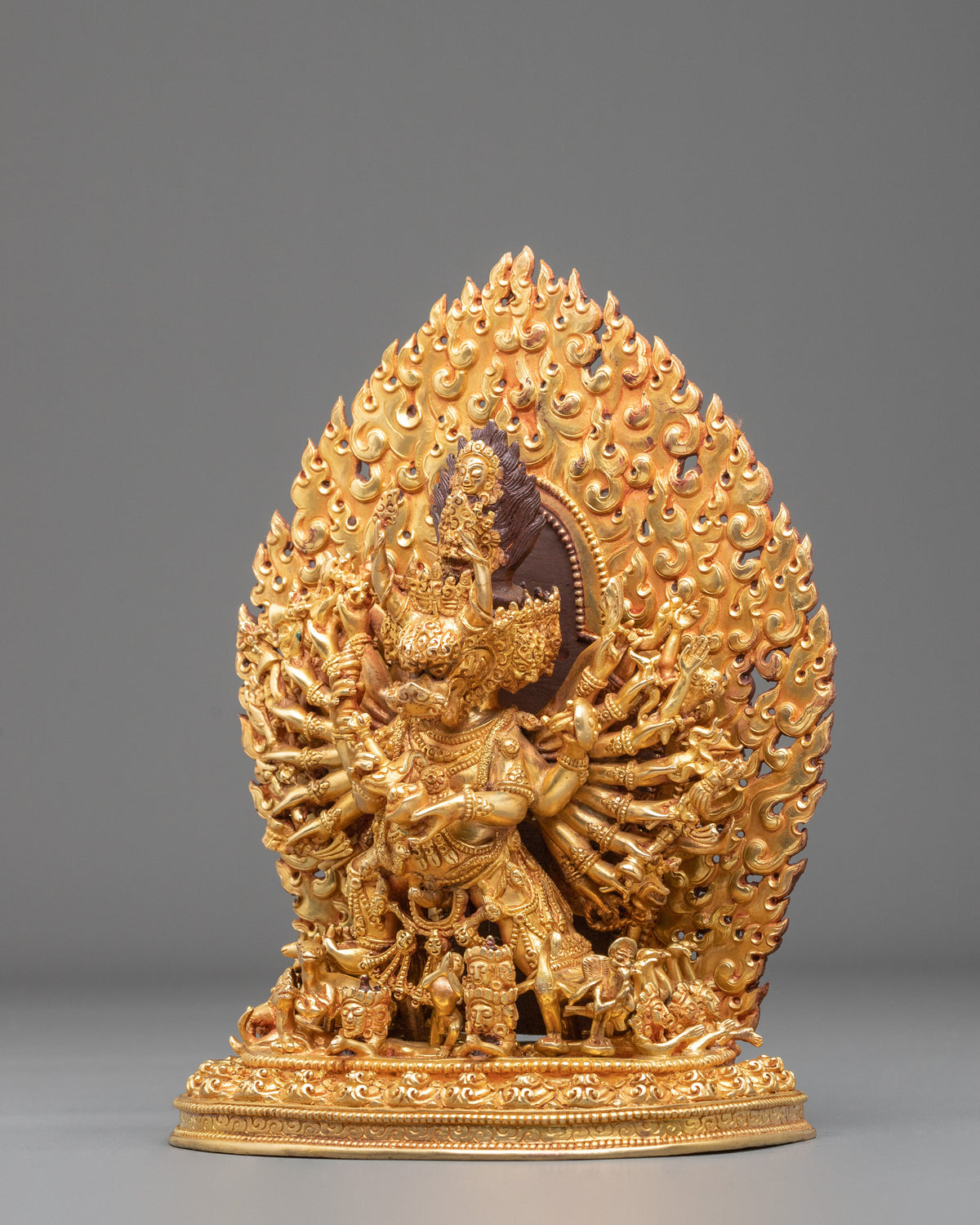 Yamantaka Buddhist Decor Statue | Himalayan Buddhist Sacred Decor
