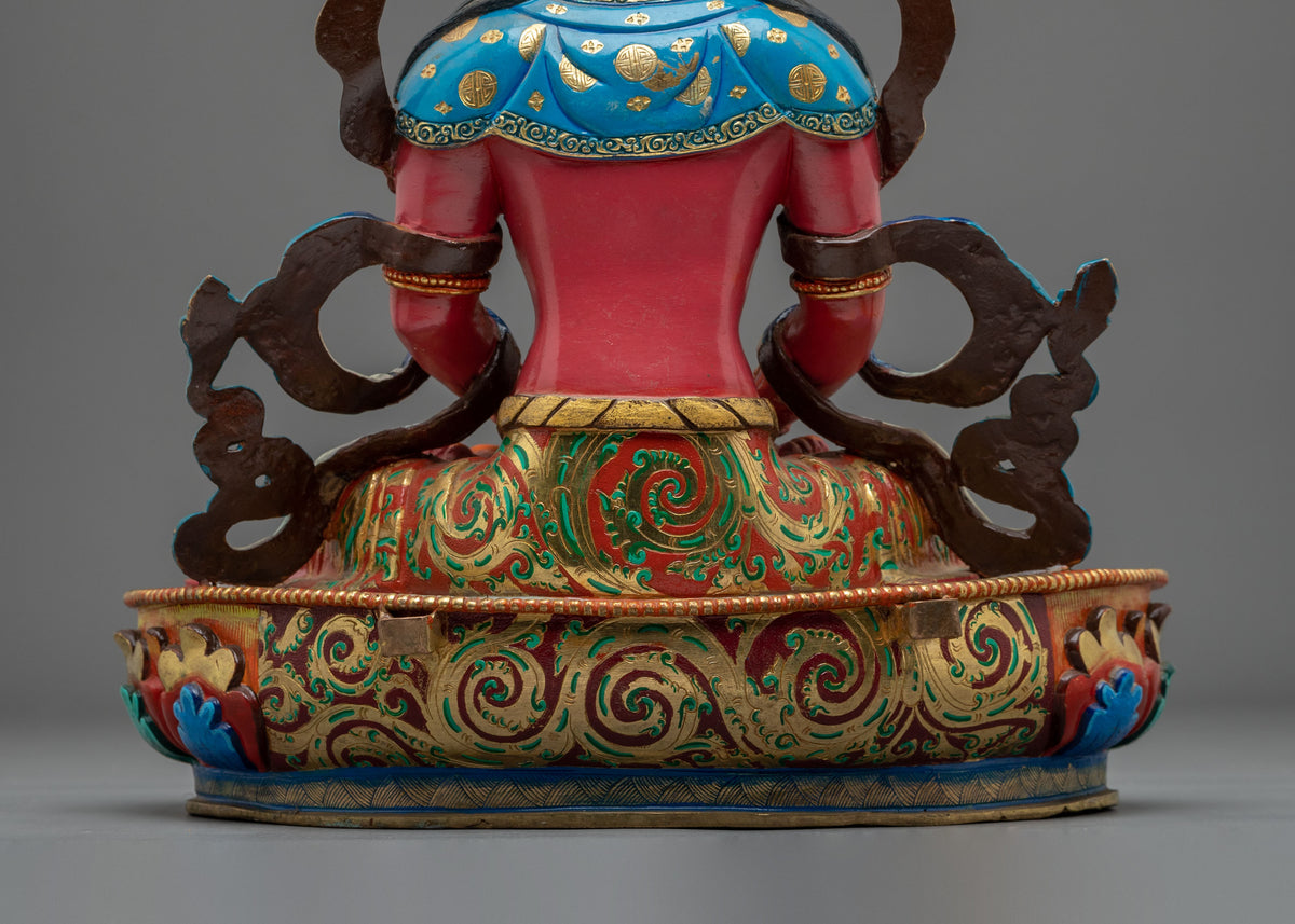 Amitayus Meditation Altar Statue | Buddha of Infinite Life and Longevity
