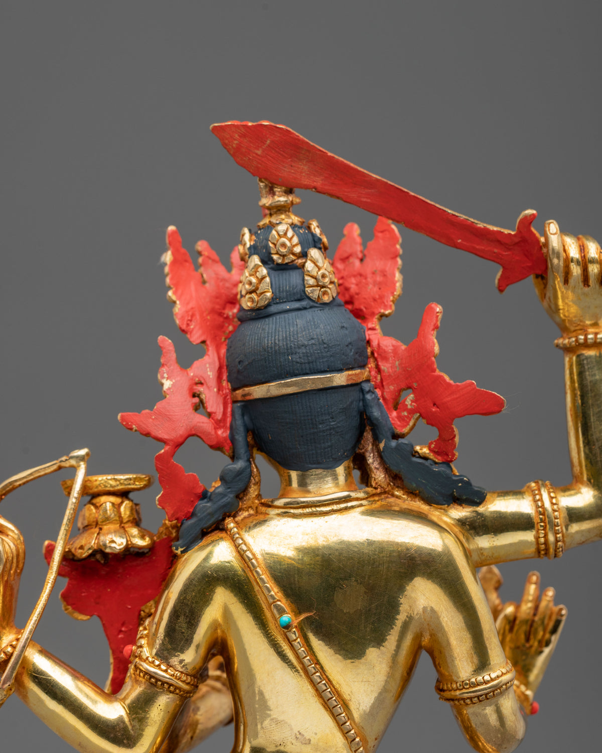 Radiant Maha Manjushri Mahayana Buddhist Figurine