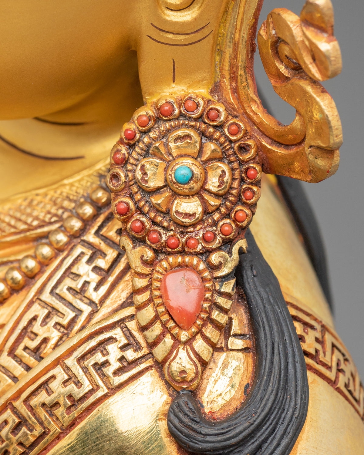 Guru Norla Statue: uddhist Wealth Deity of Prosperity