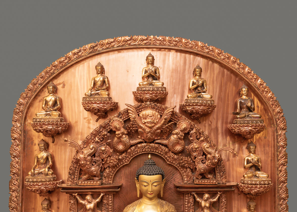 Thirty-Five Confession Buddhas Traditional Buddhist Sculpture