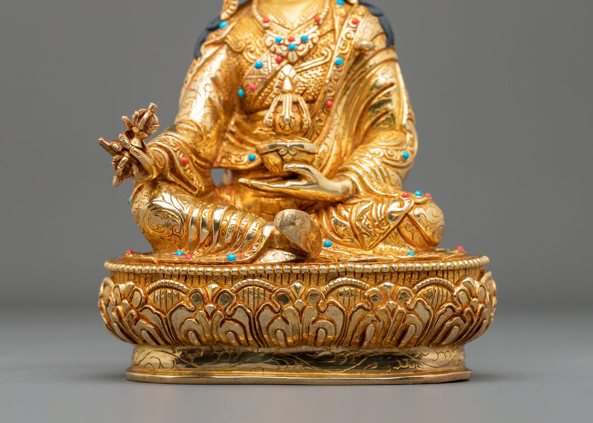Handmade Guru Rinpoche Himalayan Sculpture