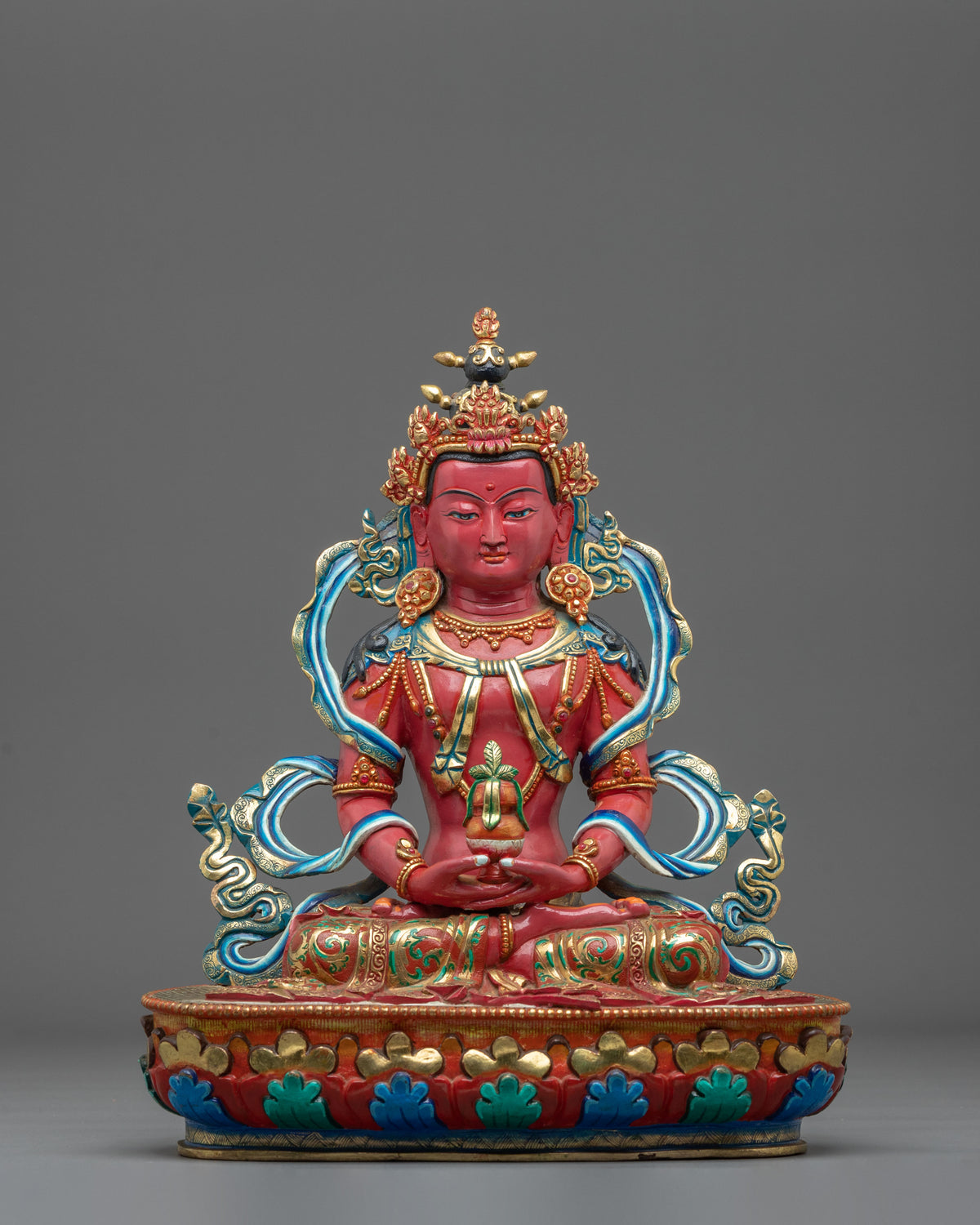 Amitayus Meditation Altar Statue | Buddha of Infinite Life and Longevity