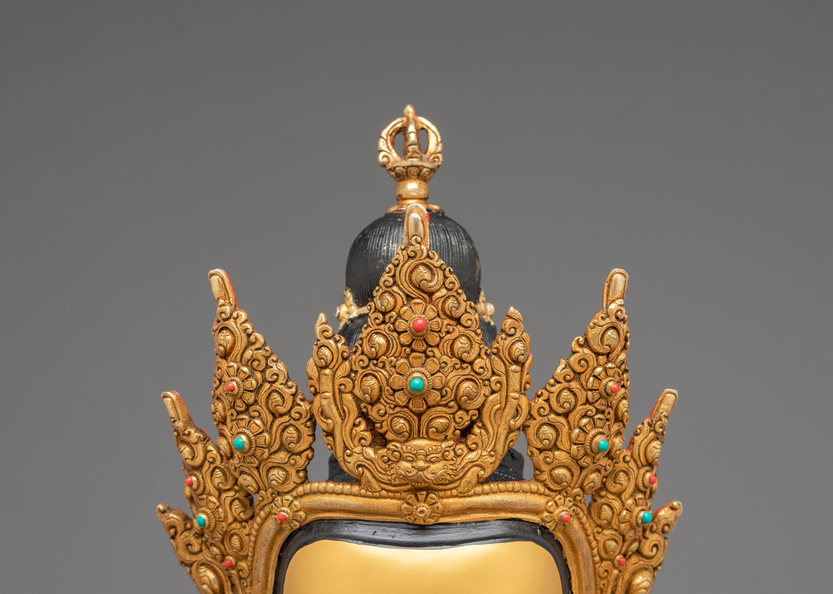 Hand Carved Vajrasattva Spiritual Purification Statue