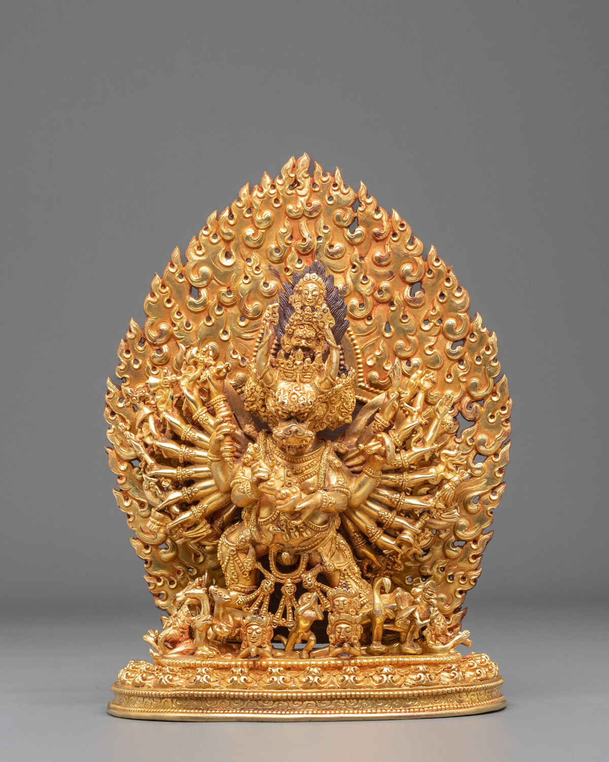Yamantaka Buddhist Decor Statue | Himalayan Buddhist Sacred Decor