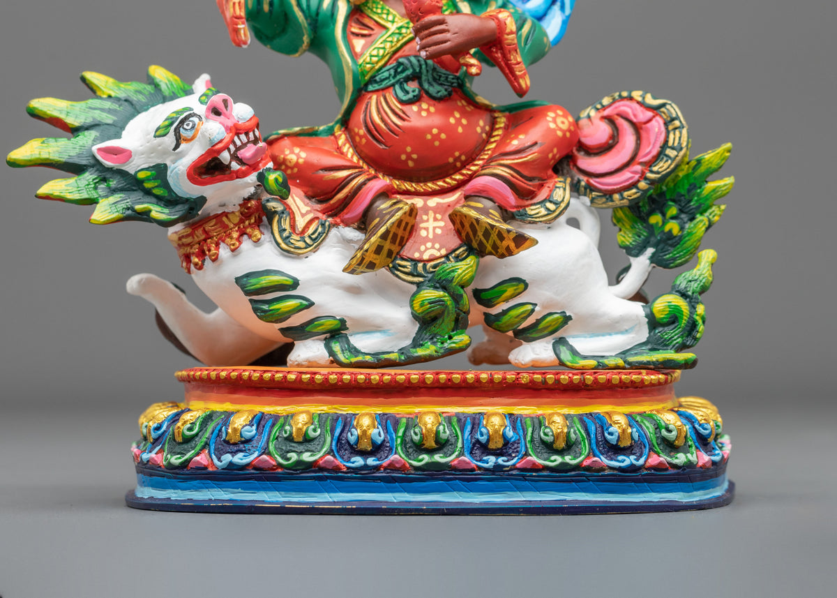 Dorje Legpa Spiritual Sculpture | Handmade Himalayan Vajrayana Buddhist Art
