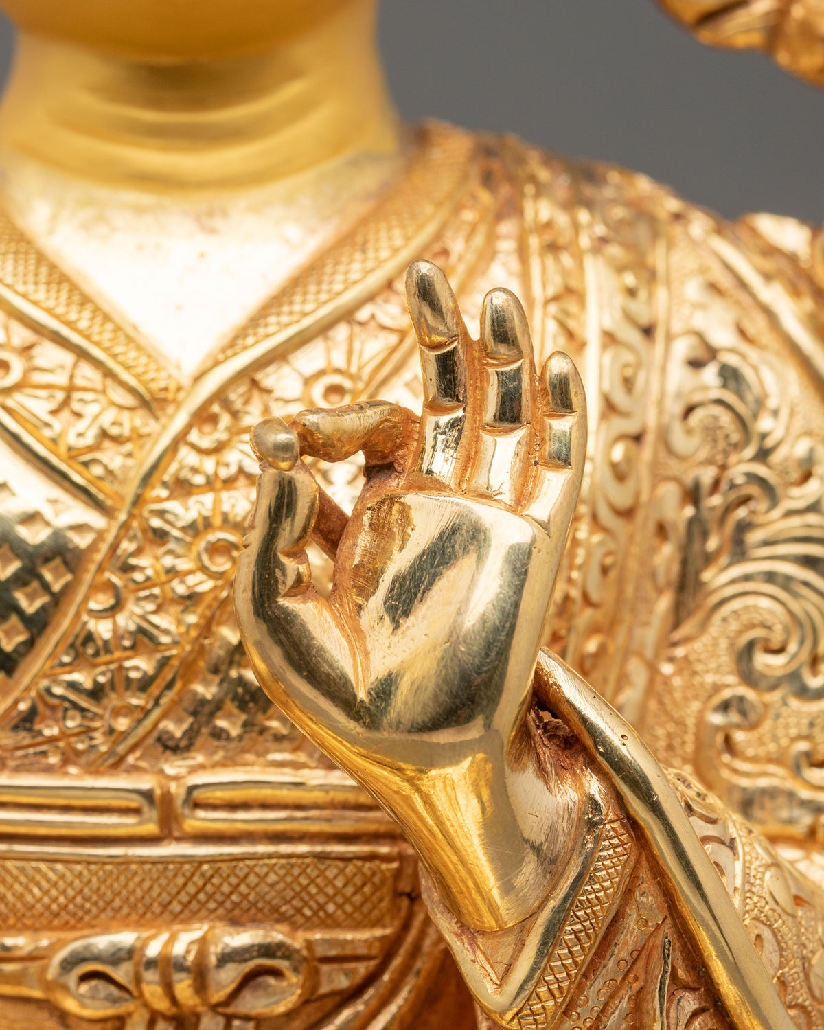 Shakyamuni Buddha Master Set | 24K Gold Gilded Figures
