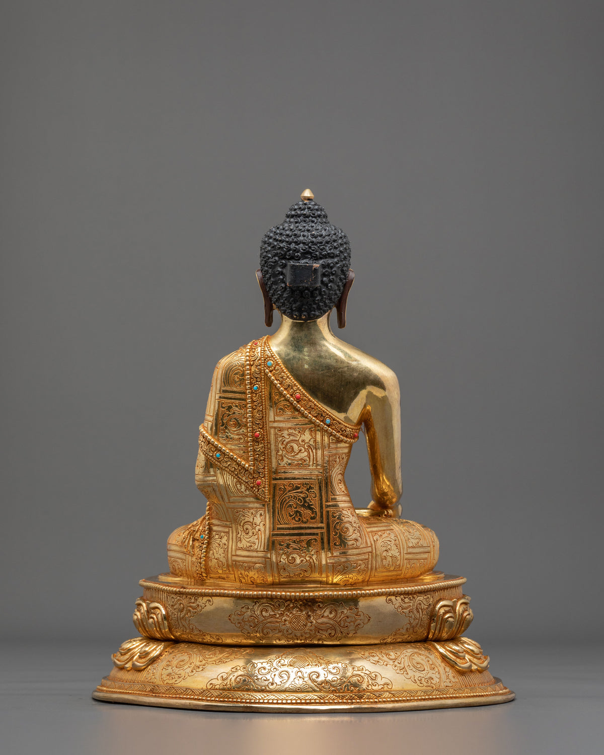 Ratnasambhava 24K Gold Coated Figurine | Home Decor