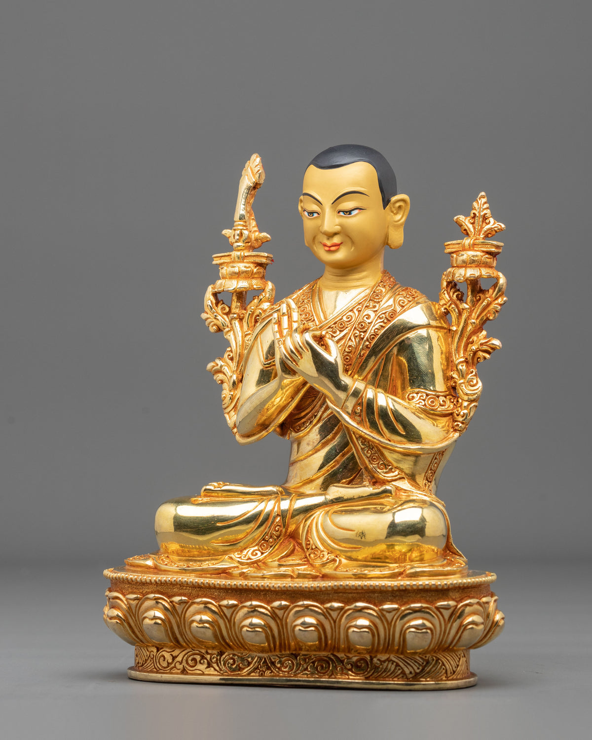 Buddhist Master Tsongkhapa Statue | Founder of the Gelug Tradition