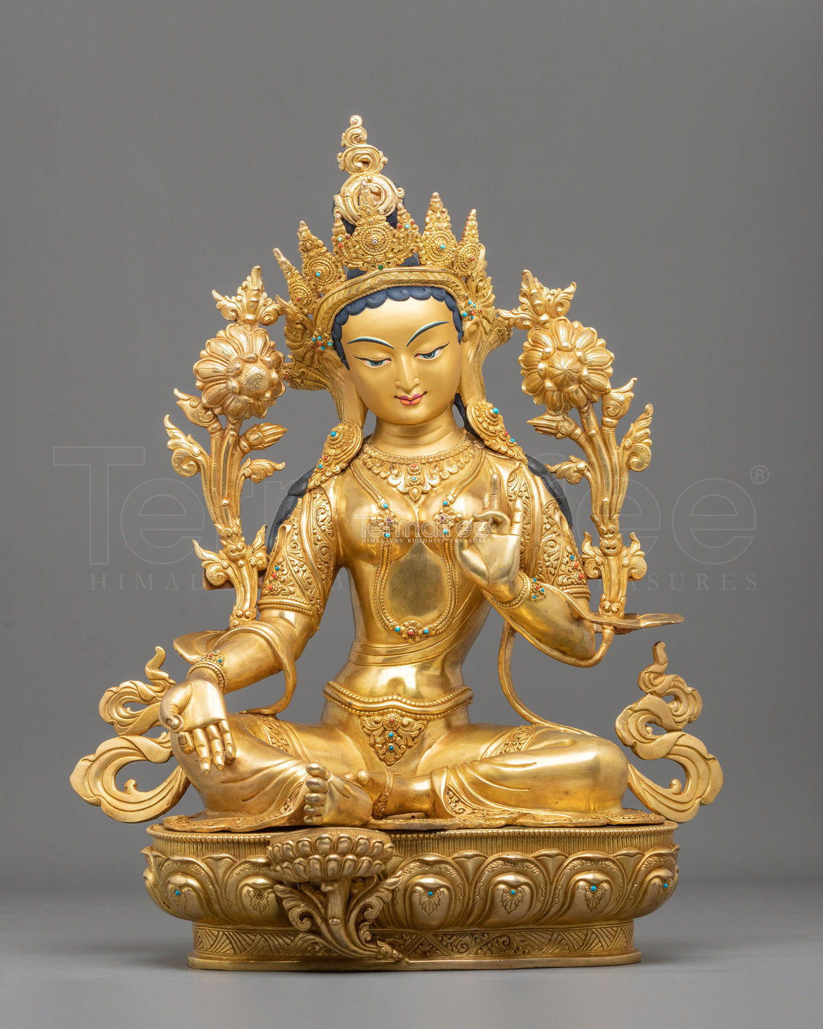 Green Tara Statue
