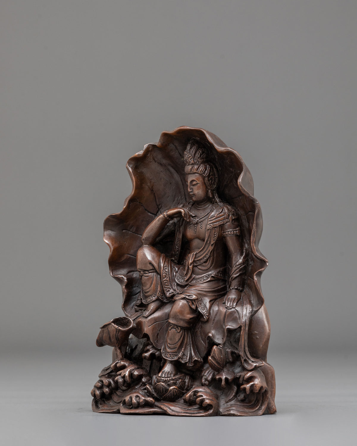 Lokeshwor Statue | Sacred Copper Form of Avalokiteshvara