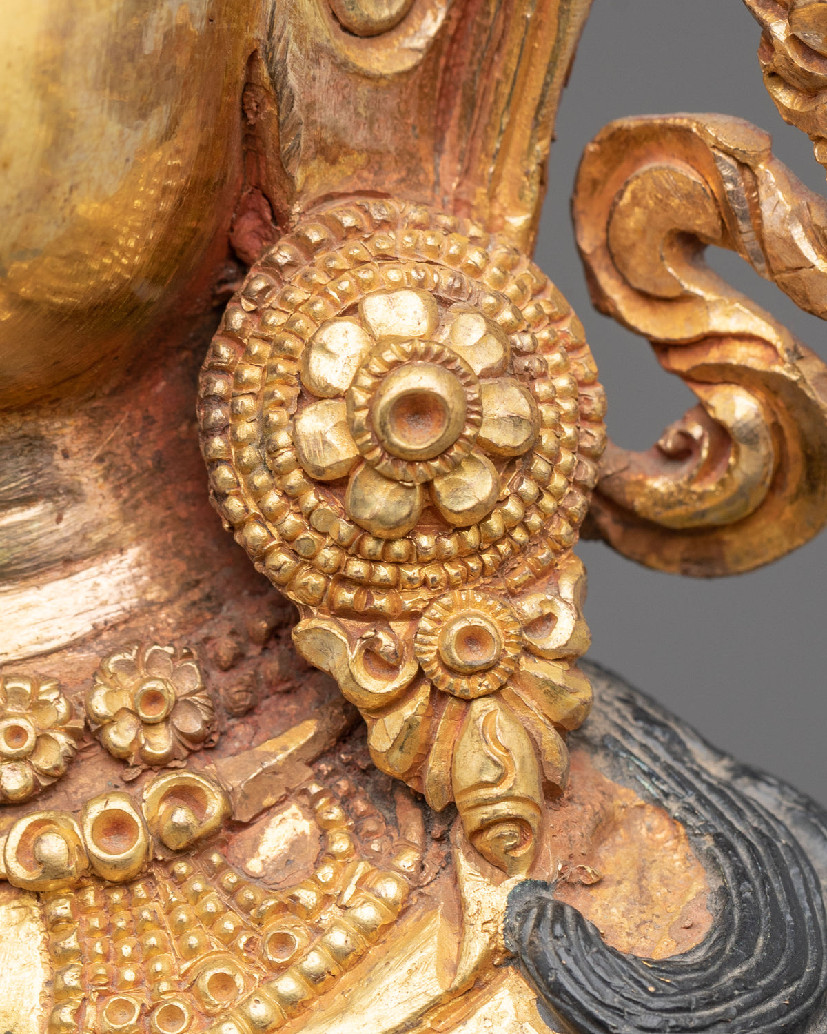 Handmade Goddess Green Tara Sculpture | Home Decor