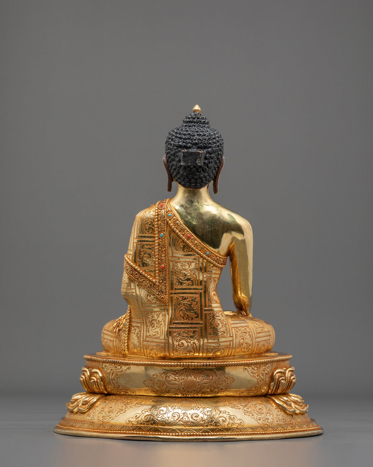 Handmade Shakyamuni Buddha Copper Statue