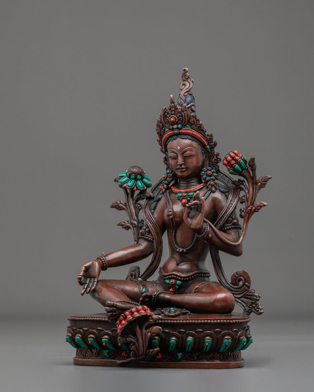 Green Tara Sacred Statue | The Mother of Compassion