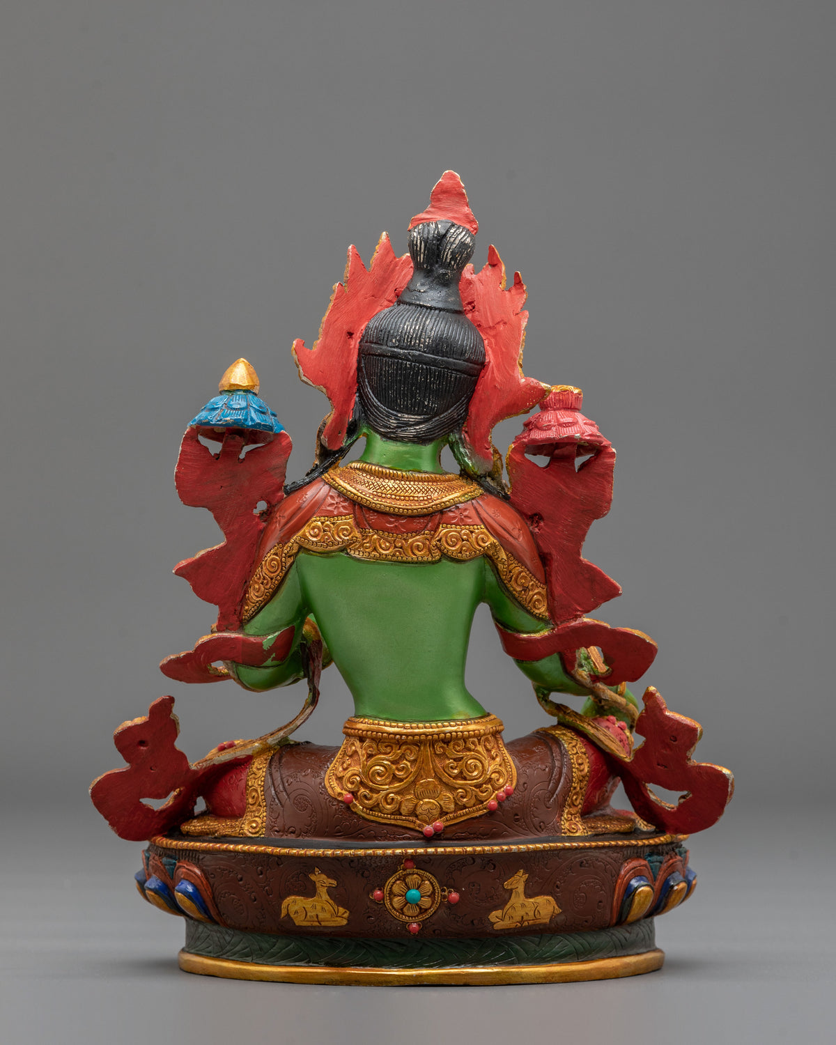 Handcrafted Green Tara Statue | Mother of All Buddha
