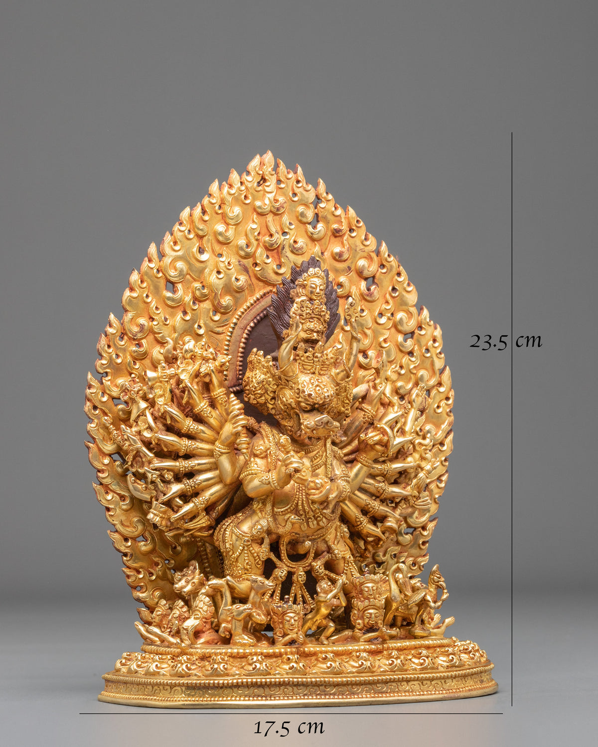 Yamantaka Buddhist Decor Statue | Himalayan Buddhist Sacred Decor