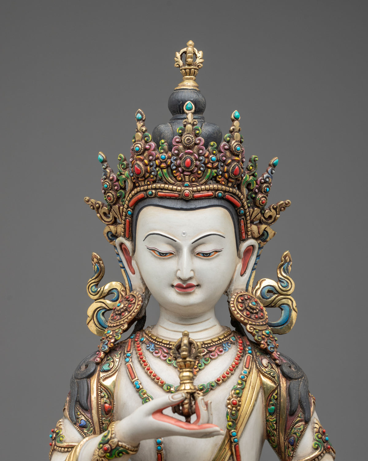 Six Bodhisattva Handmade Statue Set | Himalayan Sacred Art