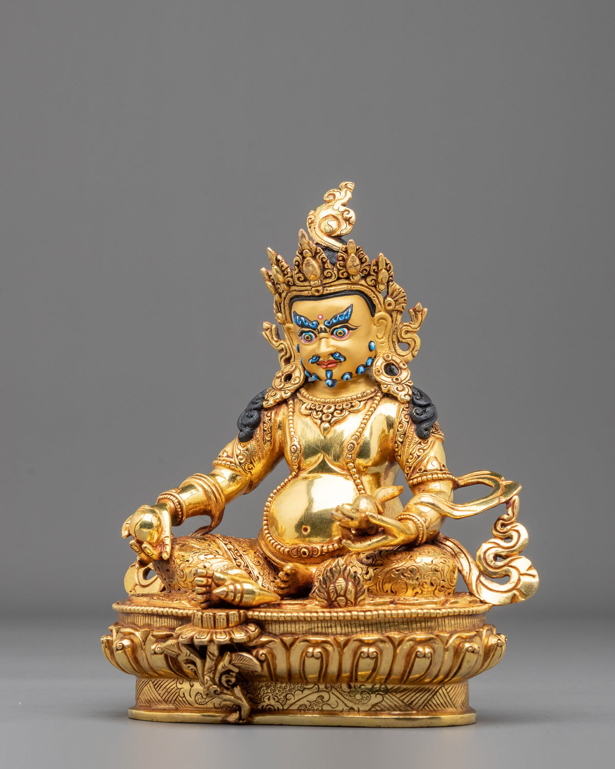 Tibetan God Dzambhala Statue | Made in Nepal