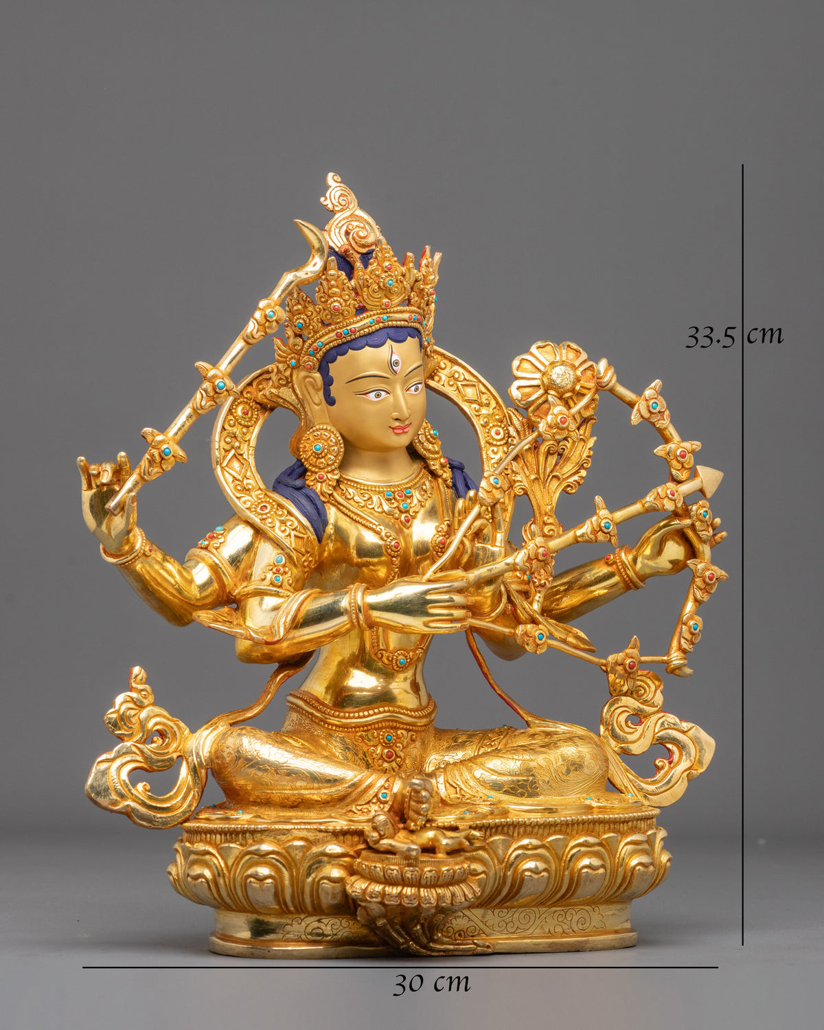 Kurukulla Sculpture | Dakini of Magnetizing Activity