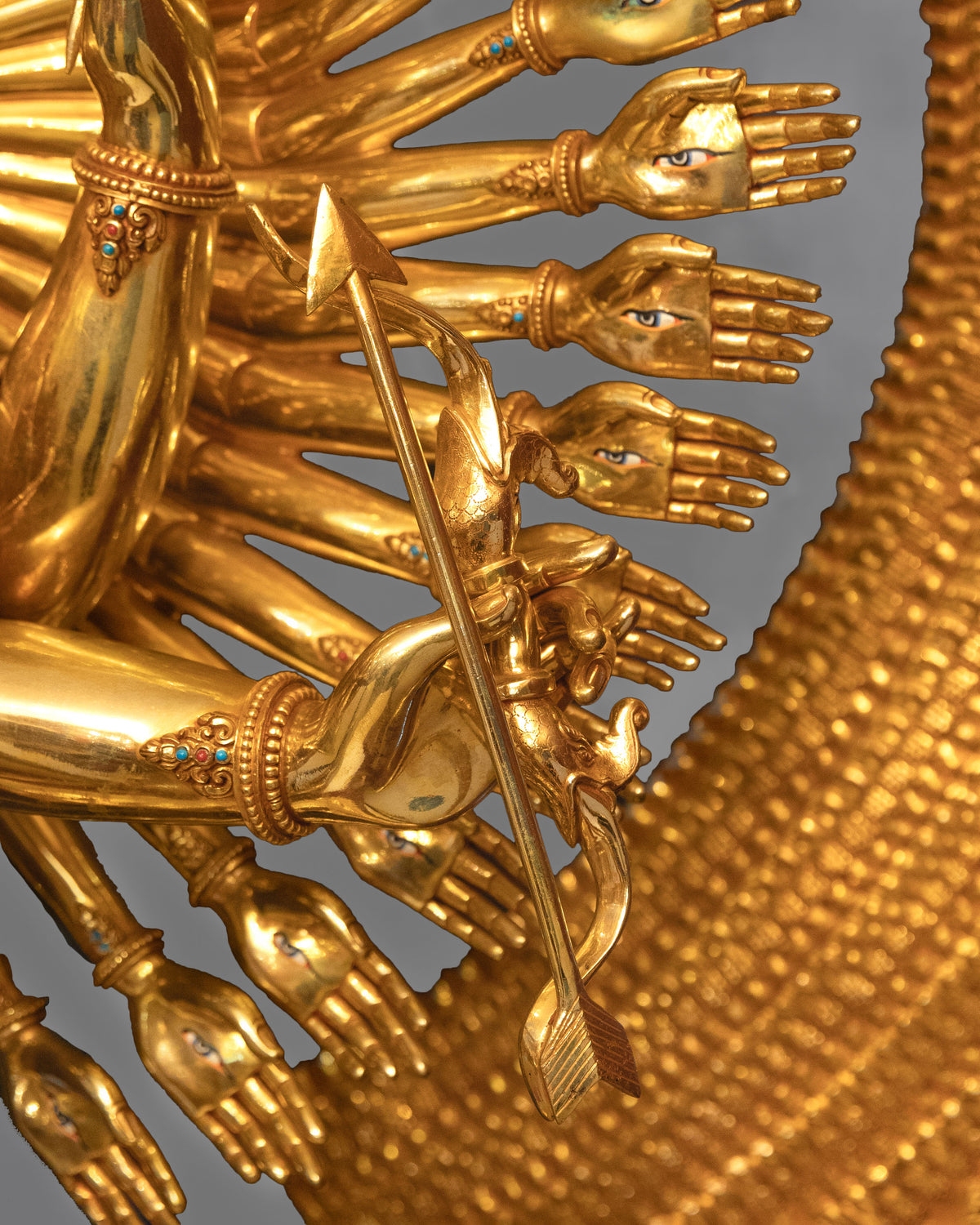 1000 Armed Chenrezig Sacred Meditation Sculpture