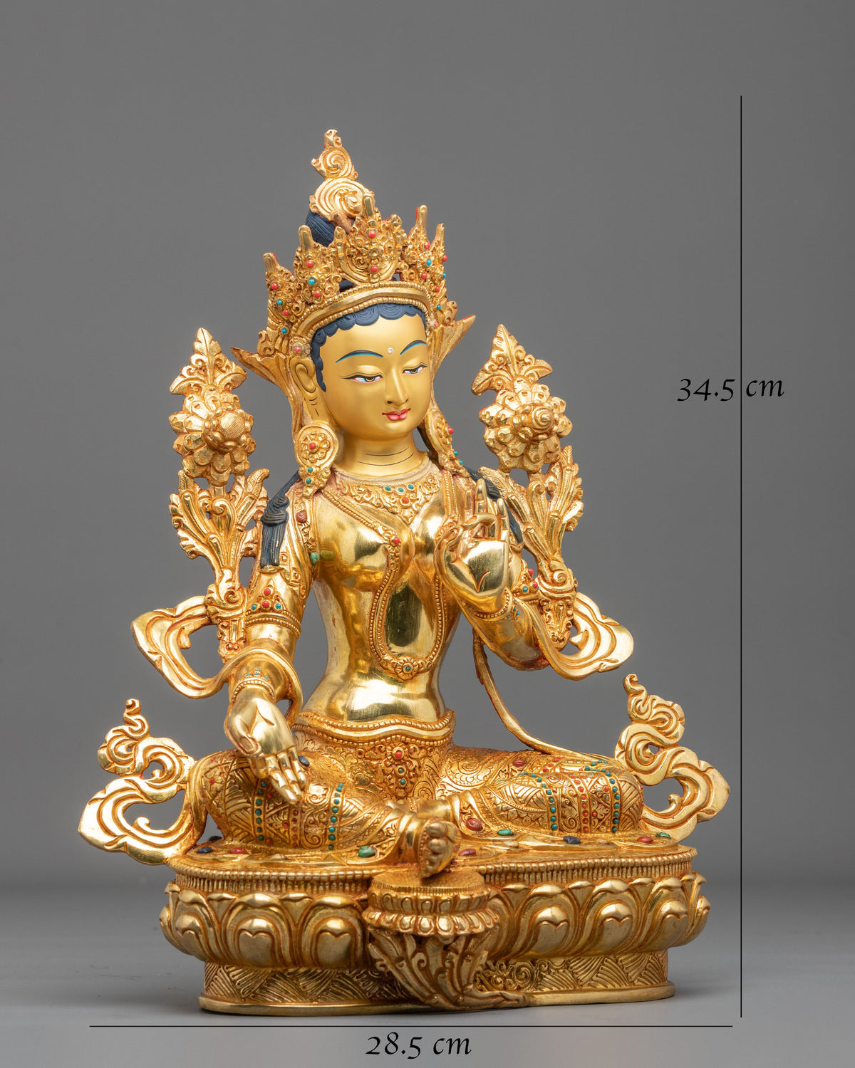 Green Tara Statue | The Timeless Radiance of Enlightened Compassion