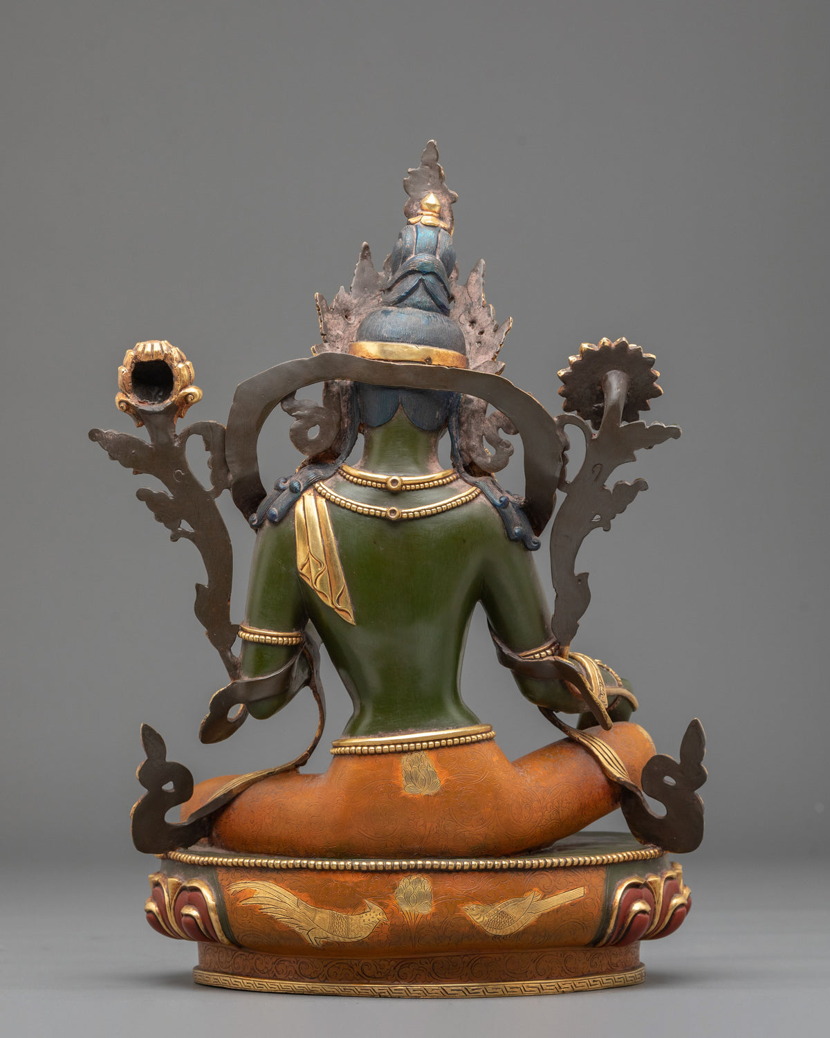 Green Tara Statue | Tibetan Compassionate Guardian