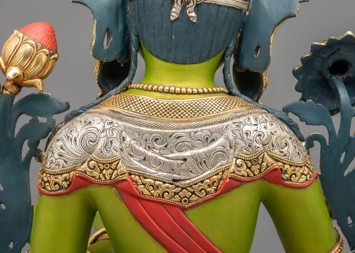 Green Tara Statue | The Noble Mother of Swift Liberation