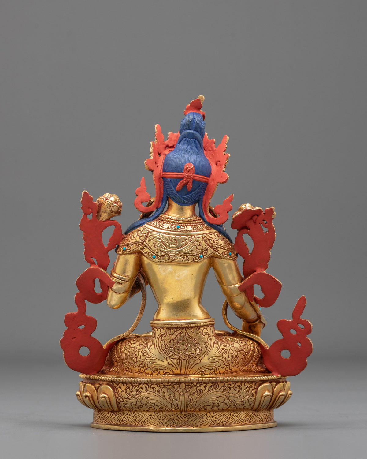 Goddess White Tara Hand Carved Statue | Goddess White Tara Hand Carved Statue