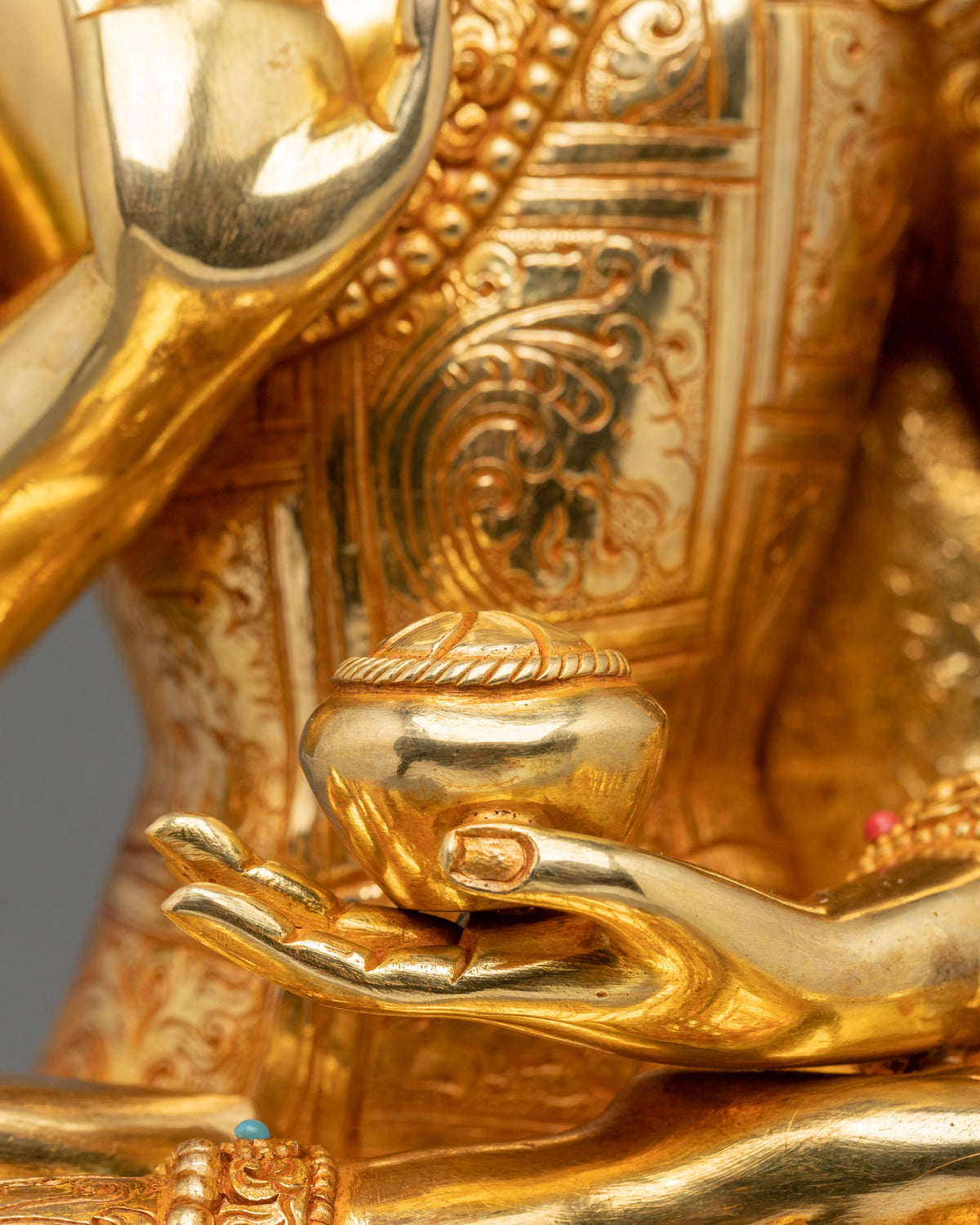 Amoghasiddhi Buddha Statue | The Figurine of Victorious Accomplishment