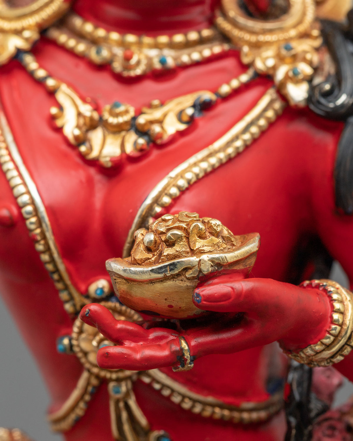 Dorje Phagmo Wrathful Goddess Statue | Handcrafted Himalayan Buddhist Sculpture