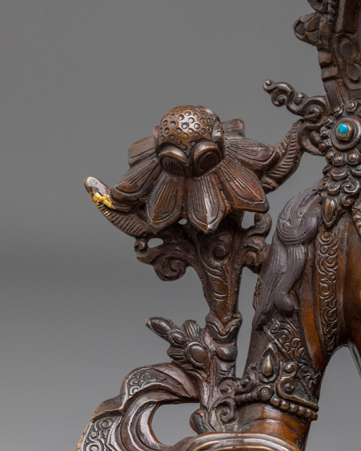 White Tara Vajrayana Statue | Oxidized Buddhist Sculpture