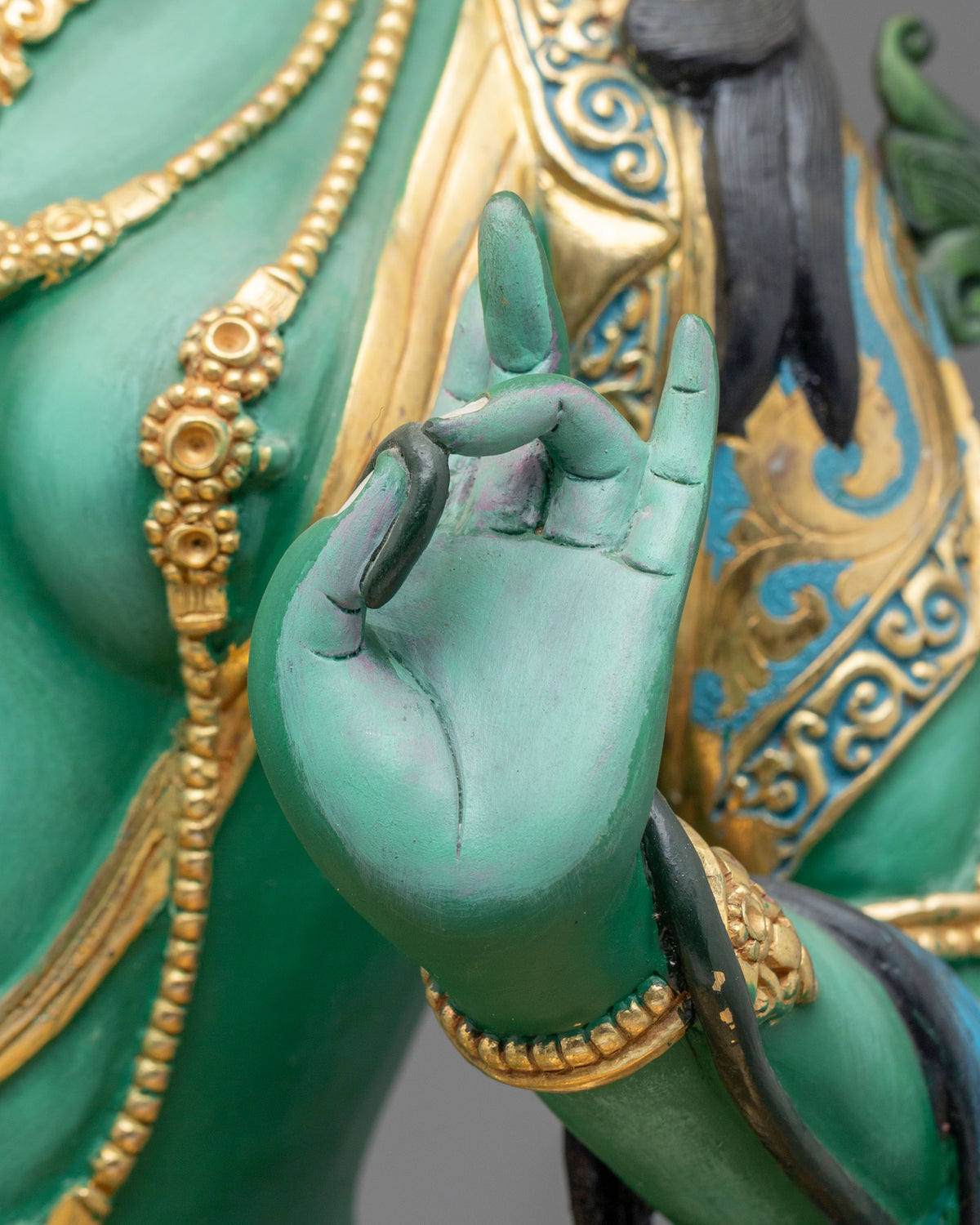 Green Tara Statue | Handcrafted in Nepal