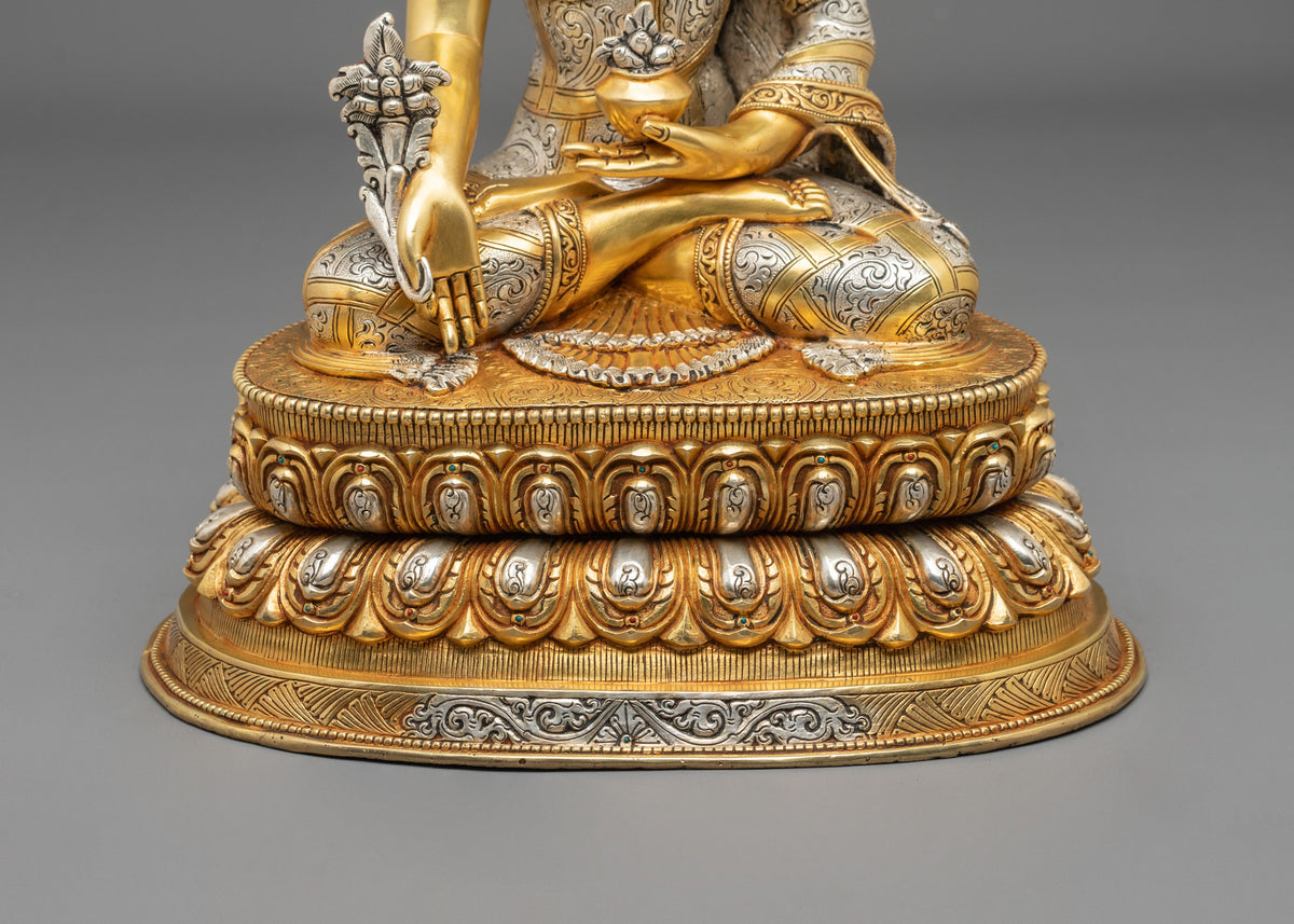 Medicine Buddha Master of Healing Statue