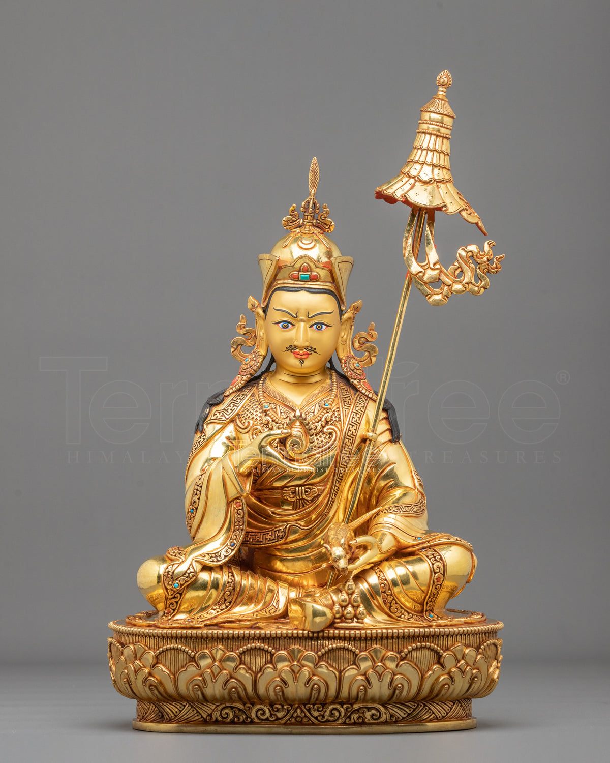 Guru Norla Statue: uddhist Wealth Deity of Prosperity