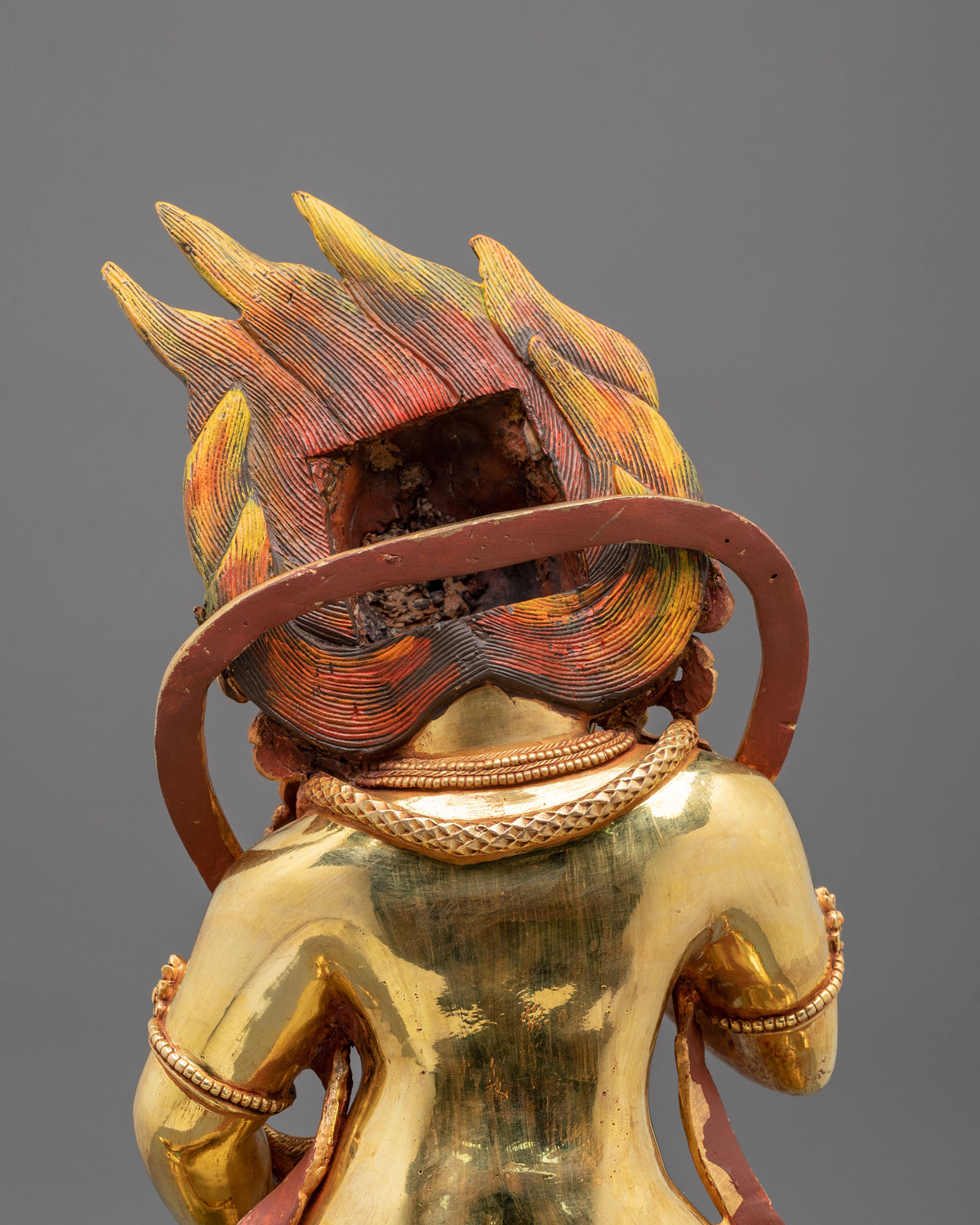 Black Jambhala Statue | Wrathful Wealth Deity