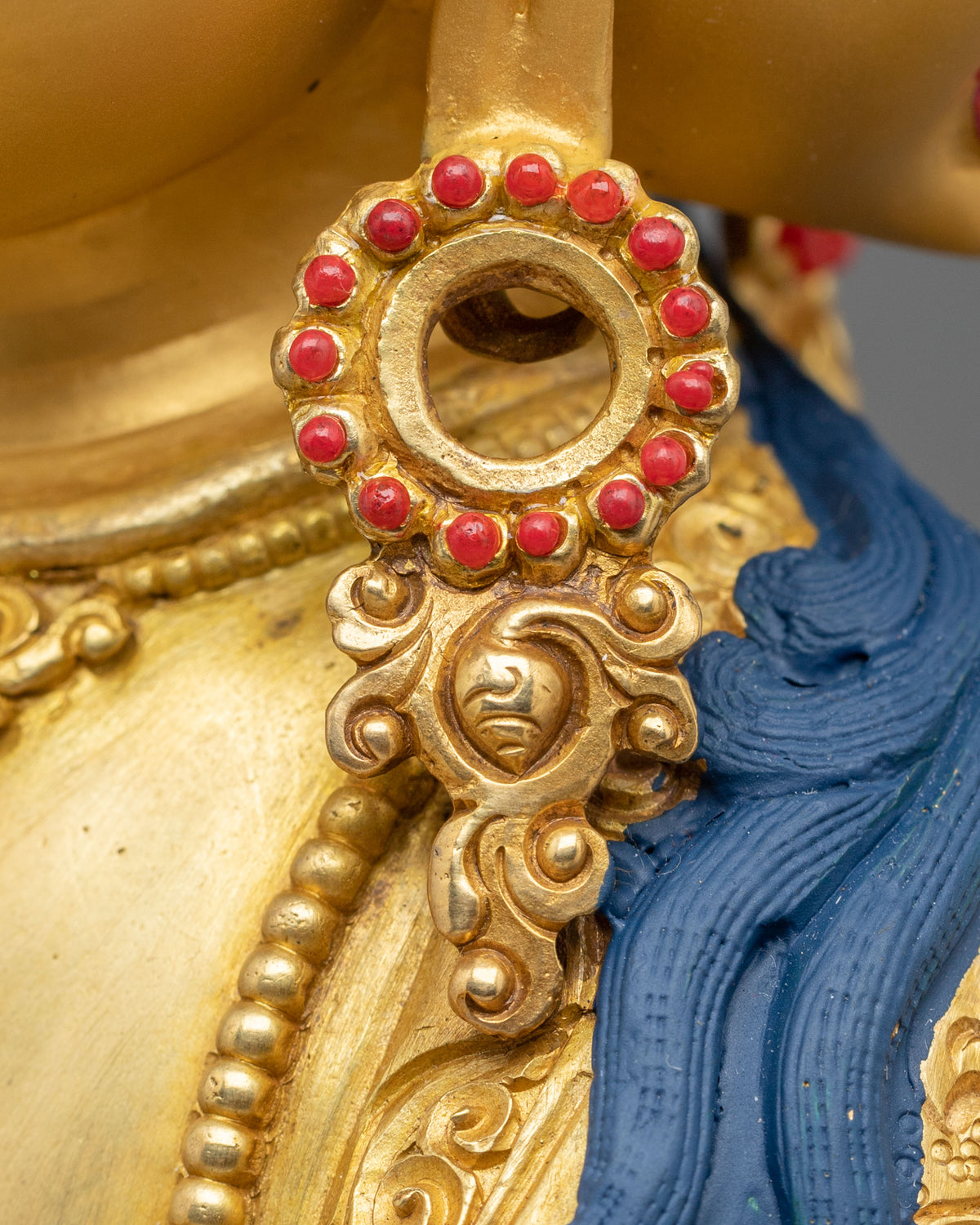 Guhyasamaja Handcrafted Statue with 24K Gold Gilding